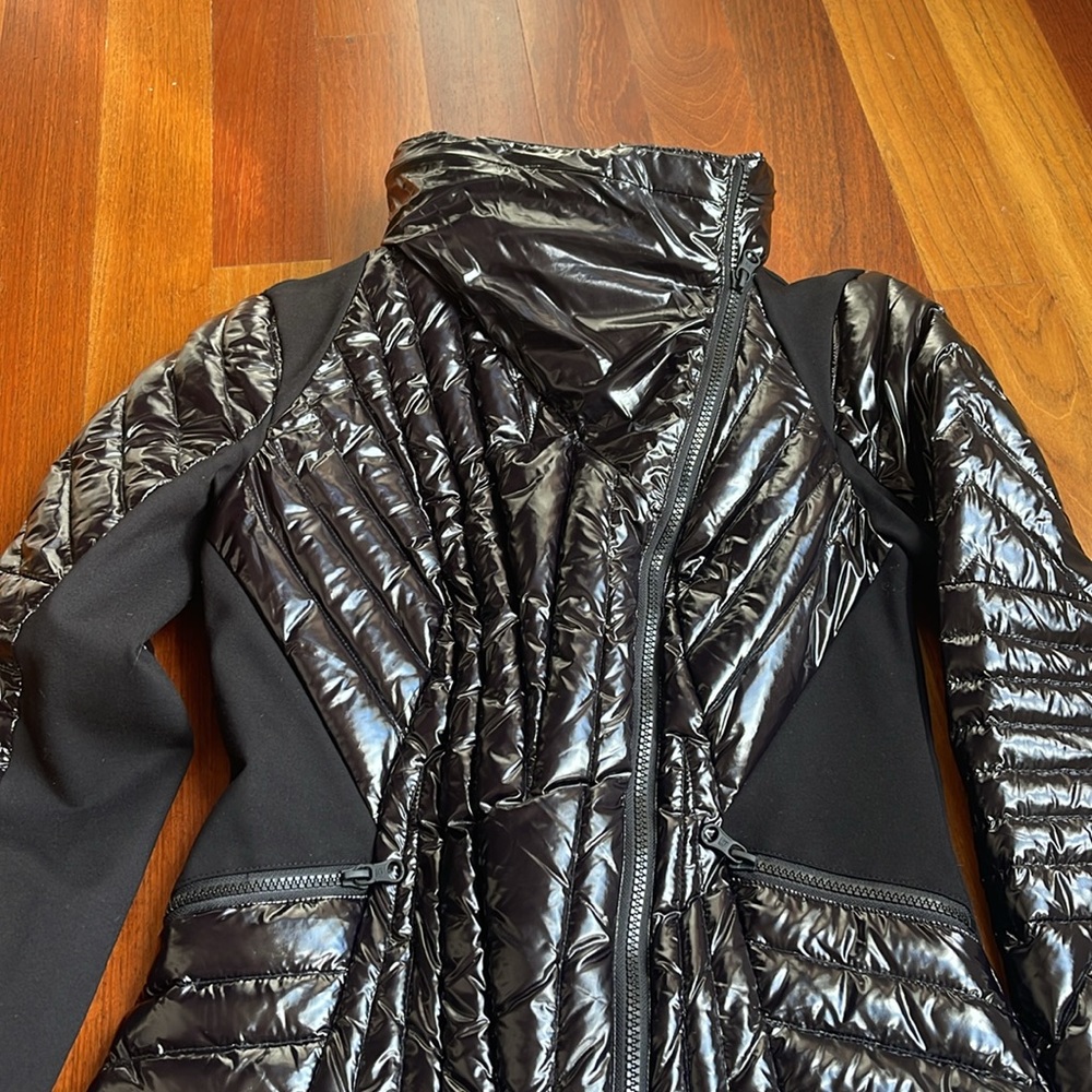 Blanc Noir black down jacket xs - Picture 4 of 8